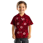 Cincinnati Reds Hawaiian Shirt – Leaf Outline