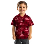 Cincinnati Reds Hawaiian Shirt – Palm And Clouds