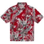 Cincinnati Reds Hawaiian Shirt – Palm Leaves
