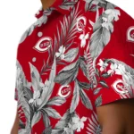 Cincinnati Reds Hawaiian Shirt – Palm Leaves