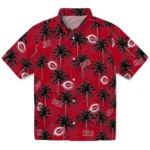 Cincinnati Reds Hawaiian Shirt – Palm Tree Motif