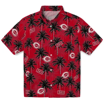 cincinnati reds palm grove red hawaiian shirts best selling