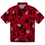 Cincinnati Reds Hawaiian Shirt – Turtle Lines