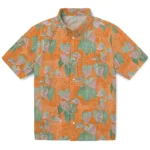 Clemson Tigers Hawaiian Shirt – Anthurium Overlay