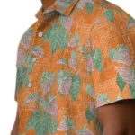 Clemson Tigers Hawaiian Shirt – Anthurium Overlay