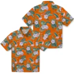 Clemson Tigers Hawaiian Shirt – Flamingo and Hibiscus