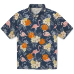 Clemson Tigers Hawaiian Shirt – Flamingo Hibiscus