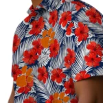 Clemson Tigers Hawaiian Shirt – Hibiscus Fiesta