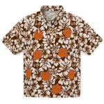 Clemson Tigers Hawaiian Shirt – Hibiscus Motif