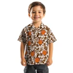 Clemson Tigers Hawaiian Shirt – Hibiscus Motif