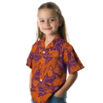 Clemson Tigers Hawaiian Shirt – Monstera Layer