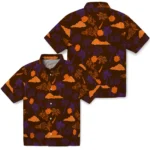 Clemson Tigers Hawaiian Shirt – Palm And Clouds