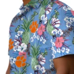 Clemson Tigers Hawaiian Shirt – Pineapple Bouquet