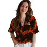 Cleveland Browns Hawaiian Shirt – 50th State Flower