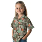 Cleveland Browns Hawaiian Shirt – Anthurium Overlay