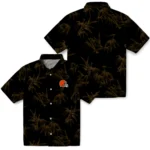 Cleveland Browns Hawaiian Shirt – Bamboo Branches