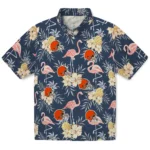 Cleveland Browns Hawaiian Shirt – Flamingo Hibiscus