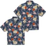 Cleveland Browns Hawaiian Shirt – Flamingo Hibiscus