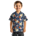 Cleveland Browns Hawaiian Shirt – Flamingo Hibiscus