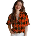 Cleveland Browns Hawaiian Shirt – Golfing Plaid