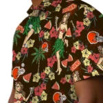 Cleveland Browns Hawaiian Shirt – Hawaiian Girls Design