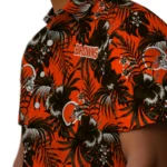 Cleveland Browns Hawaiian Shirt – Hibiscus Exotic