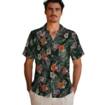 Cleveland Browns Hawaiian Shirt – Hibiscus Leaves Pattern