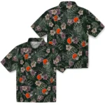 Cleveland Browns Hawaiian Shirt – Hibiscus Leaves Pattern