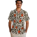 Cleveland Browns Hawaiian Shirt – Hibiscus Motif