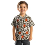 Cleveland Browns Hawaiian Shirt – Hibiscus Motif