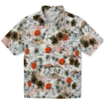 Cleveland Browns Hawaiian Shirt – Hibiscus Seaside