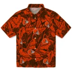 Cleveland Browns Hawaiian Shirt – Monstera Layer