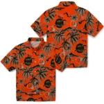 Cleveland Browns Hawaiian Shirt – Palm Sunset