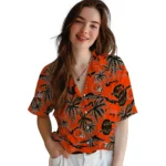 Cleveland Browns Hawaiian Shirt – Palm Sunset