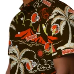 Cleveland Browns Hawaiian Shirt – Palm Tree Island