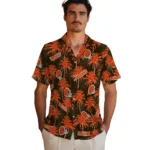 Cleveland Browns Hawaiian Shirt – Palm Tree Motif