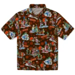 Cleveland Browns Hawaiian Shirt – Simpsons Christmas