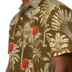 Cleveland Browns Hawaiian Shirt – Vintage Palm Tree