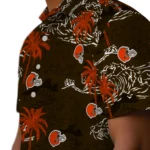 Cleveland Browns Hawaiian Shirt – Wave Palm