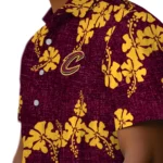 Cleveland Cavaliers Hawaiian Shirt – 50th State Flower