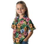 Cleveland Cavaliers Hawaiian Shirt – Brilliant Hibiscus Garden