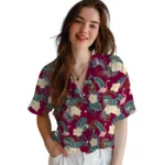 Cleveland Cavaliers Hawaiian Shirt – Flamingo and Hibiscus