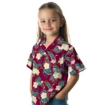 Cleveland Cavaliers Hawaiian Shirt – Flamingo and Hibiscus