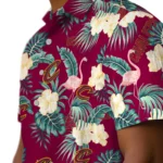 Cleveland Cavaliers Hawaiian Shirt – Flamingo and Hibiscus