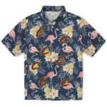 Cleveland Cavaliers Hawaiian Shirt – Flamingo Hibiscus