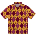 Cleveland Cavaliers Hawaiian Shirt – Golfing Plaid