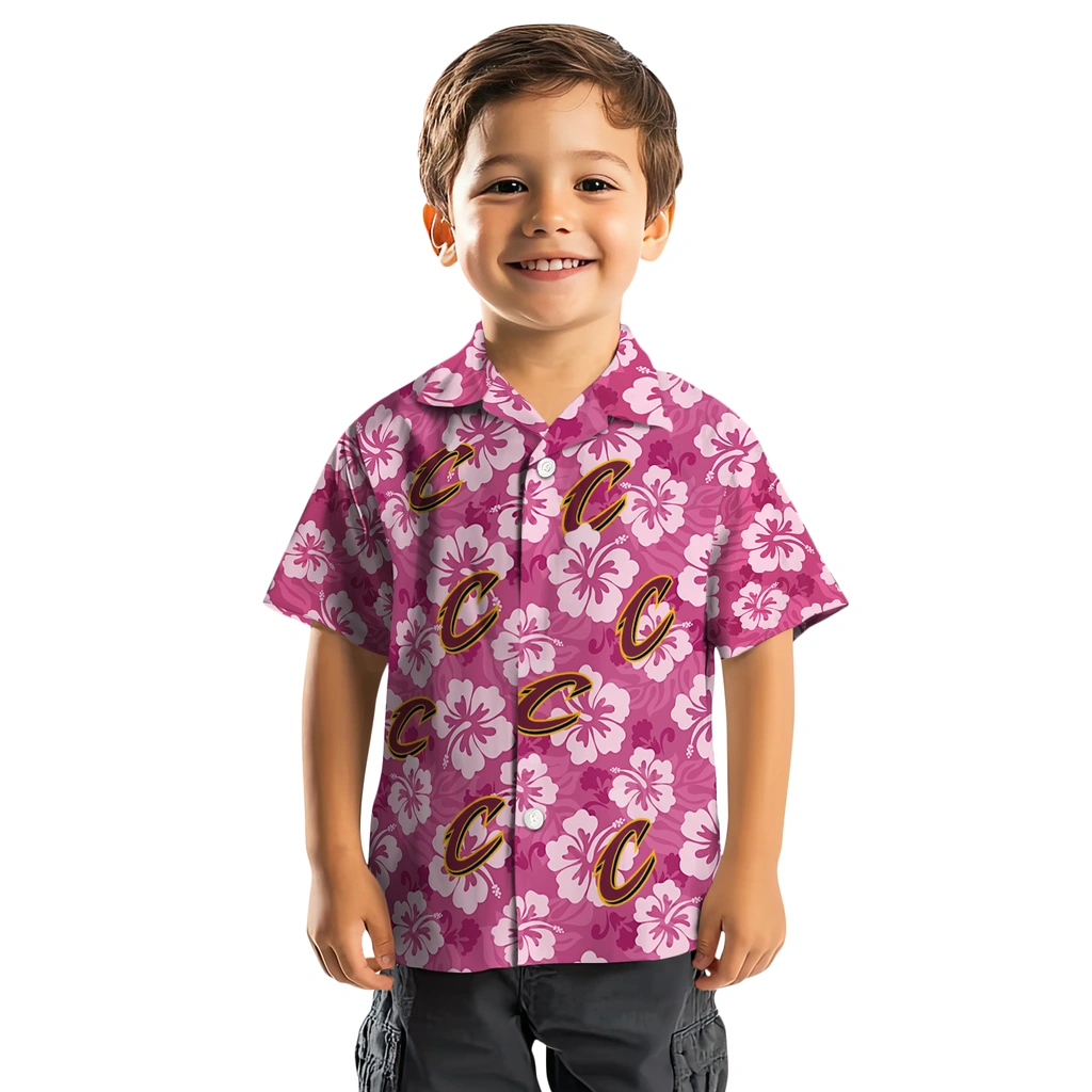 Cleveland Cavaliers Hawaiian Shirt - Hibiscus Cluster cleveland cavaliers hibiscus cluster wine hawaiian shirts top rated