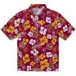 Cleveland Cavaliers Hawaiian Shirt – Hibiscus Flower Design