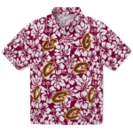 Cleveland Cavaliers Hawaiian Shirt – Hibiscus Motif