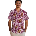 Cleveland Cavaliers Hawaiian Shirt – Hibiscus Motif